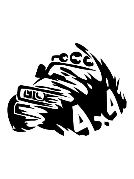 Наклейки off Road 4x4 Нива