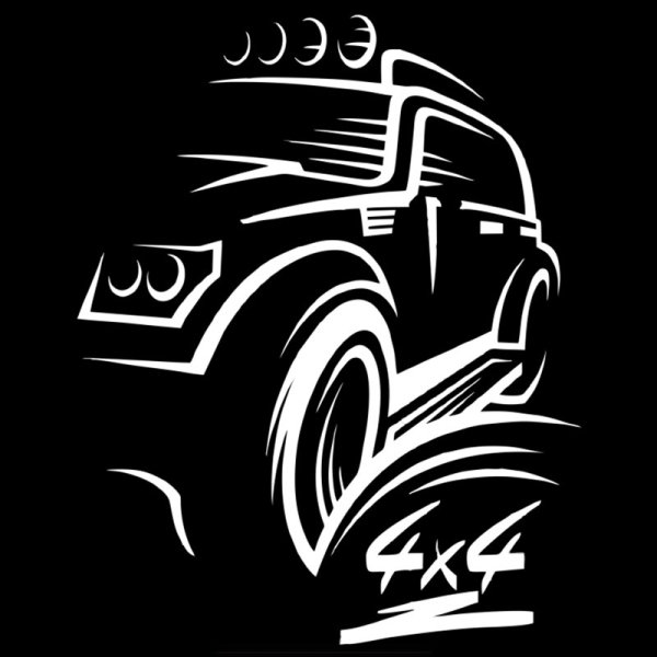 Наклейка 4х4 off-Road