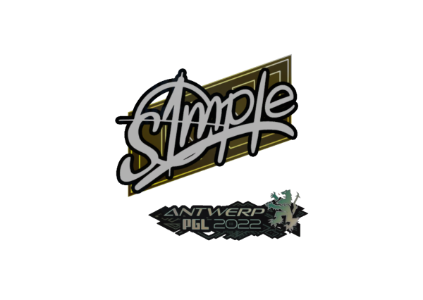 Наклейка Симпл КС го