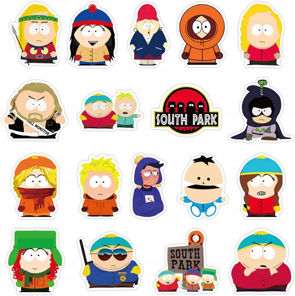 Наклейка South Park 35x50см