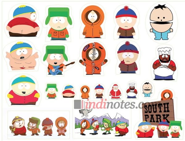 Южный парк Стикеры