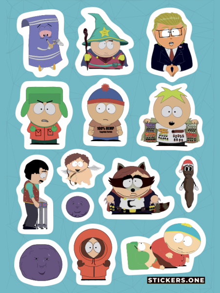 Стикеры Саус парк
