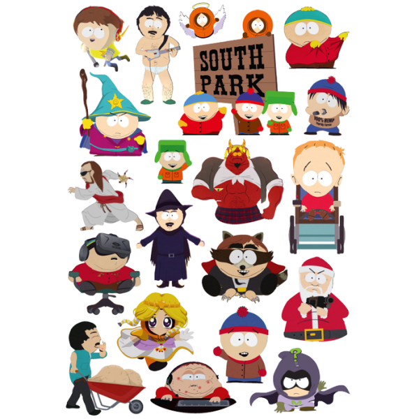 Наклейки-Стикеры "South Park"