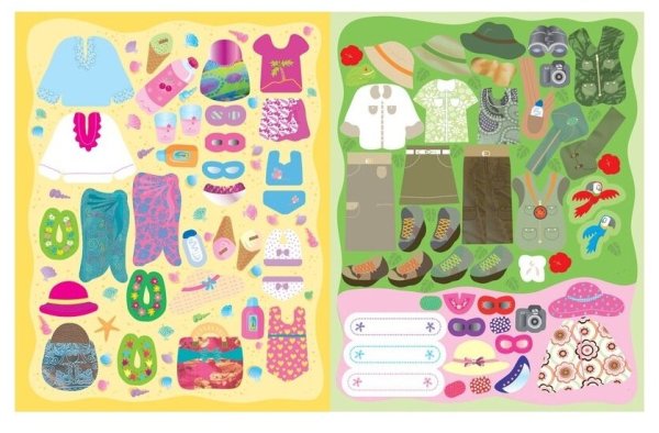 Супернаклейки весёлое путешествие