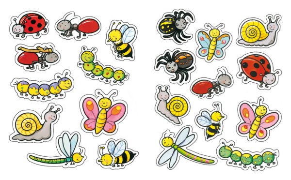 Наклейки книжка 1000 наклеек