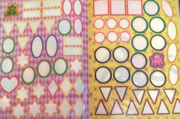 100 Стикеры специально для девочек