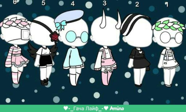 Украшения для шапки Gacha Life