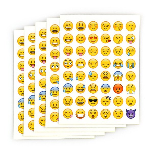 Красивые наклейки смайлики