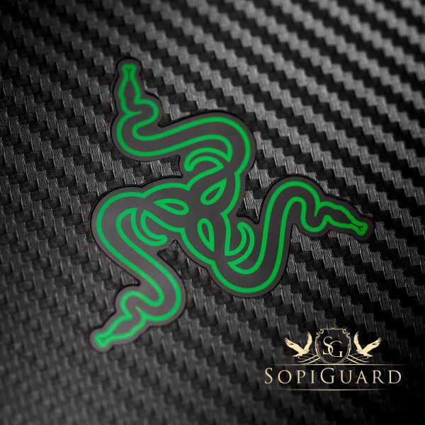 Наклейки рэйзер Геншин