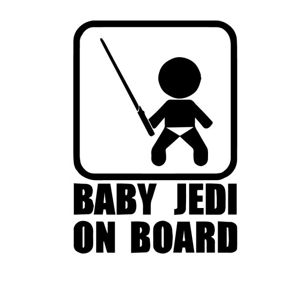 Funny Sticker on car fat guy