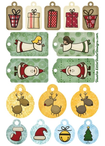 Бирки для подарков