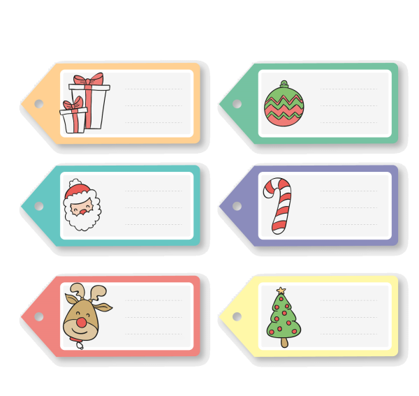 Ярлык для подписи подарка