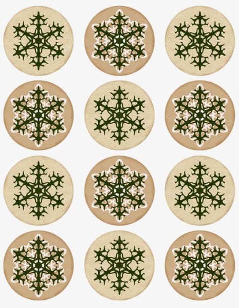 Новогодние Стикеры на подарки