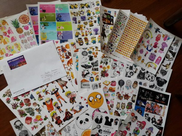 Наклейки напоминалки