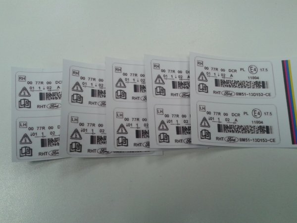 Шевроле Круз маркировка фары под ксенон