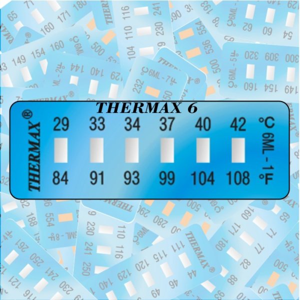Термоиндикатор (термоиндикаторная наклейка) Thermax Single