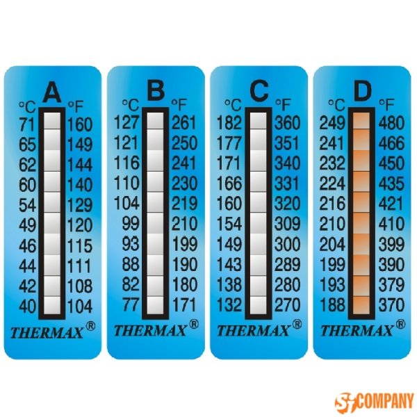 Термоиндикаторные наклейки для электрооборудования