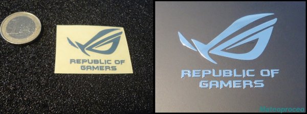 ASUS наклейка