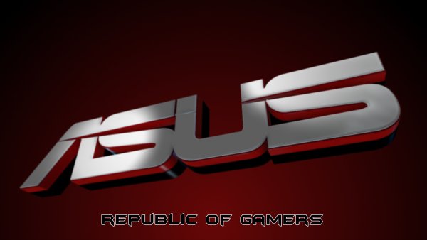 Наклейка на РС Powered by ASUS