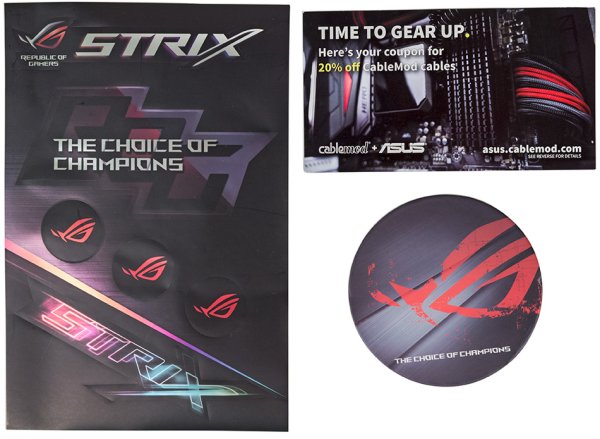 Наклейки ASUS ROG