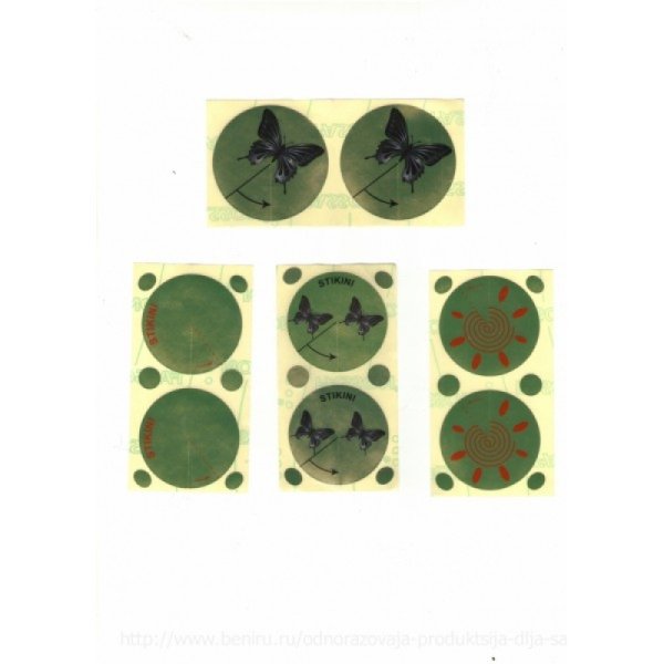 Стикини для солярия