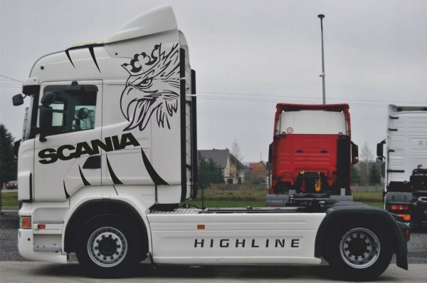 Наклейки Скания Топлайн