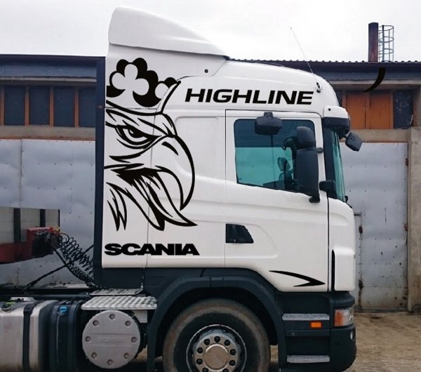 Scania наклейки r480