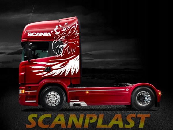 Scania Griffin наклейка