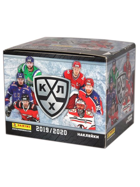 Бокс с наклейками Panini КХЛ 2019-2020