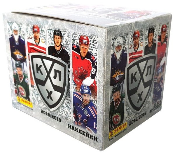 Бокс с наклейками Panini КХЛ 2021-2022