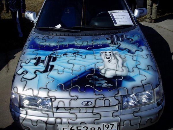 Аэрография на ВАЗ