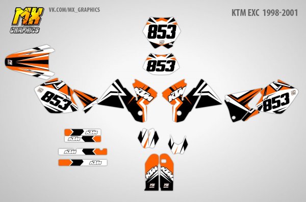 Наклейка KTM SX 2015