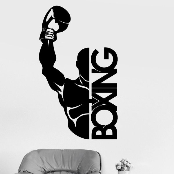 Спортивные трафареты для стен