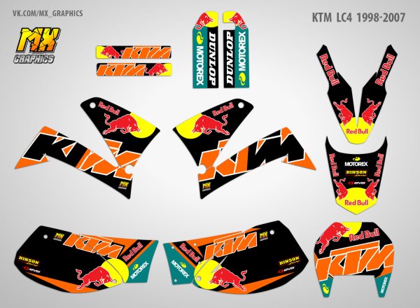 Наклейки для КТМ 250 SXF 2010