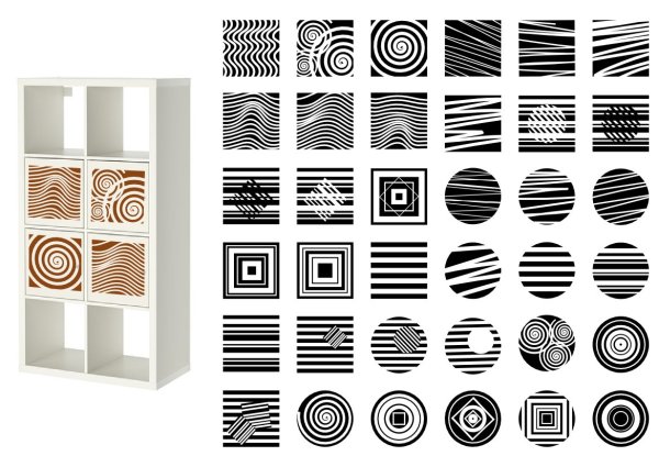 Наклейки для мебельных фасадов