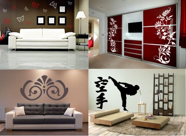 Наклейки для декора мебели