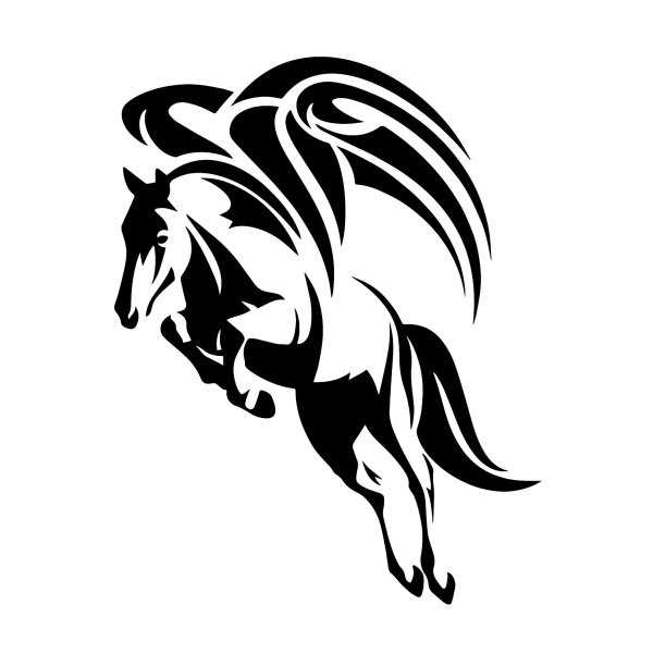 Тату Пегас эскизы для девушек