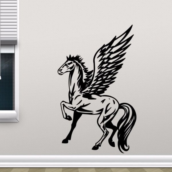 Пегас на стене