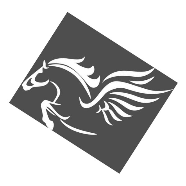 Пегас наклейка на авто