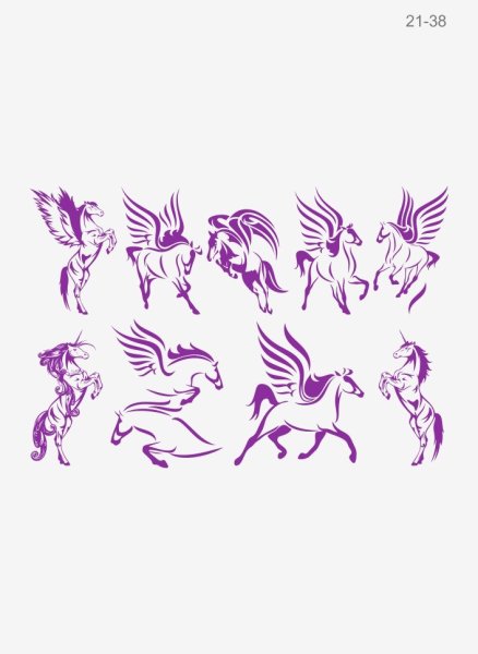 Эмблема авто с лошадью