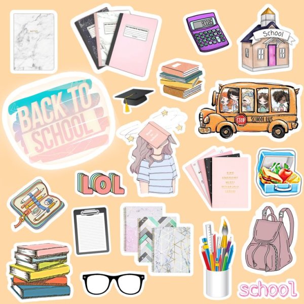 Школьные Стикеры