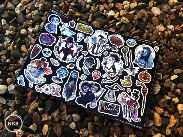 Стикерпак наклейками а5