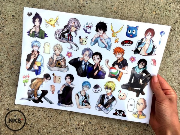 Набор наклеек Pack School 4