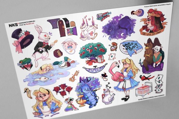 Наклейки NKS аниме