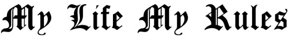 Татуировка my Life my Rules
