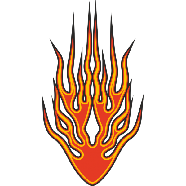 Стилизованный огонь