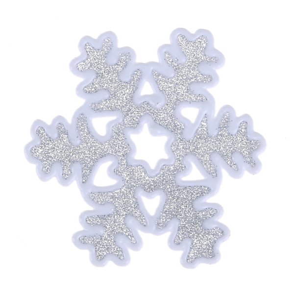 Снежинка 20х20 наклейка MILAND