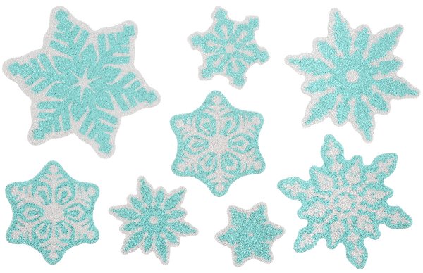 Наклейка - снежинки