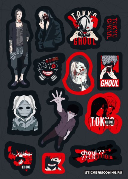 Значки Токийский гуль