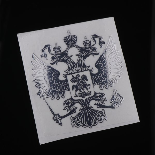 Трафарет российского герба